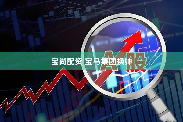 宝尚配资 宝马集团换帅
